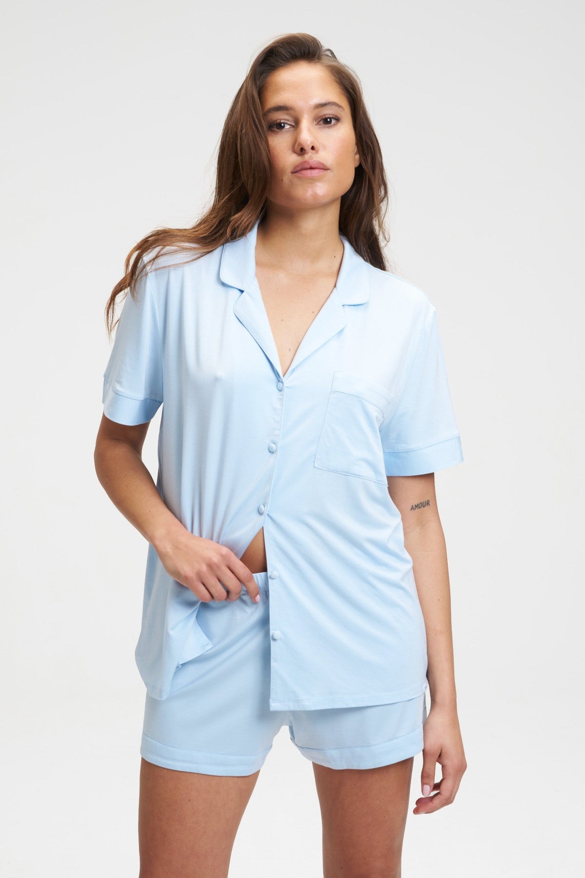 Short Tencel PJ Set