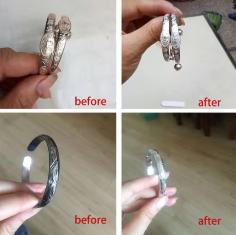 Claire's premium jewelry cleaning wipes