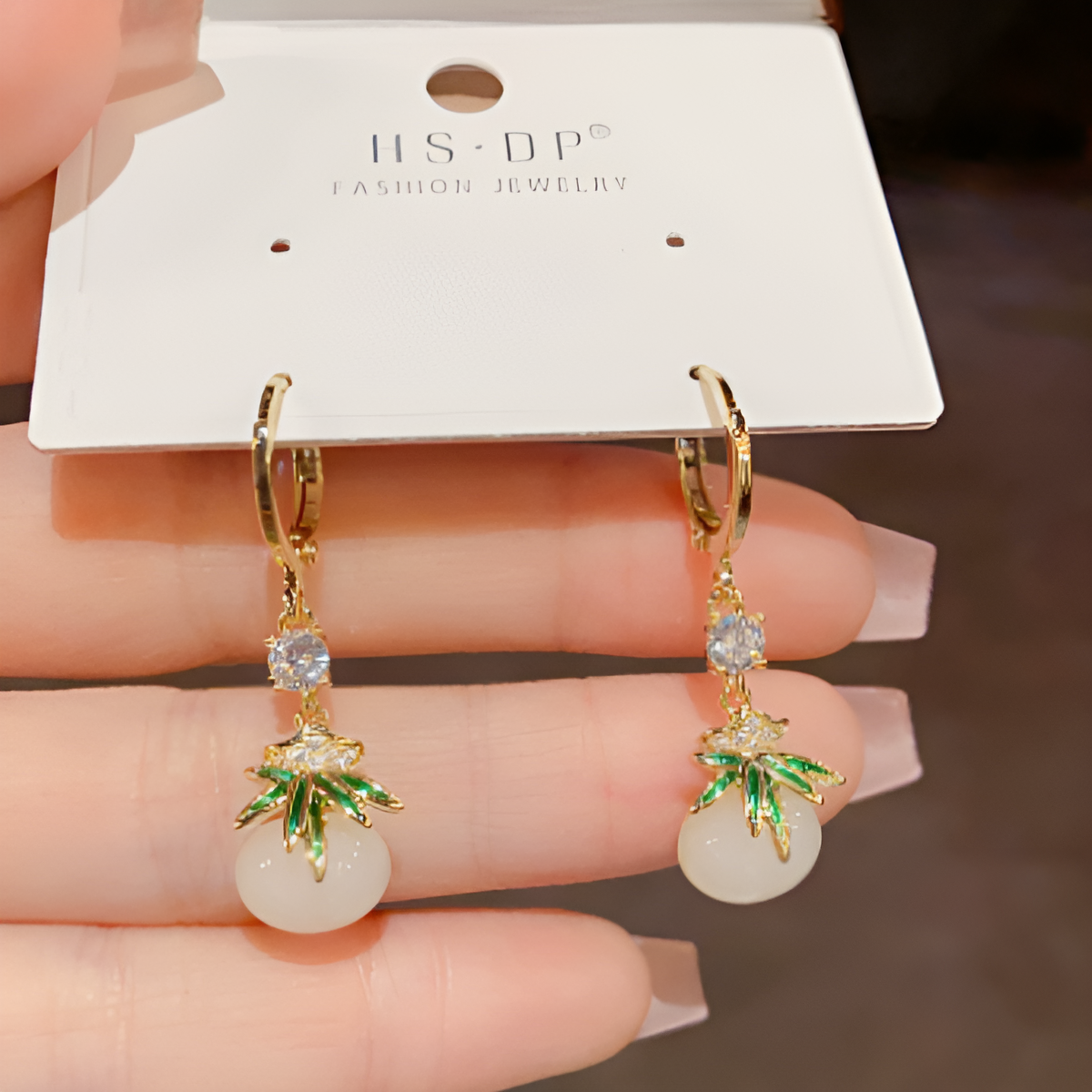 Elegant Malia Pearl Earrings