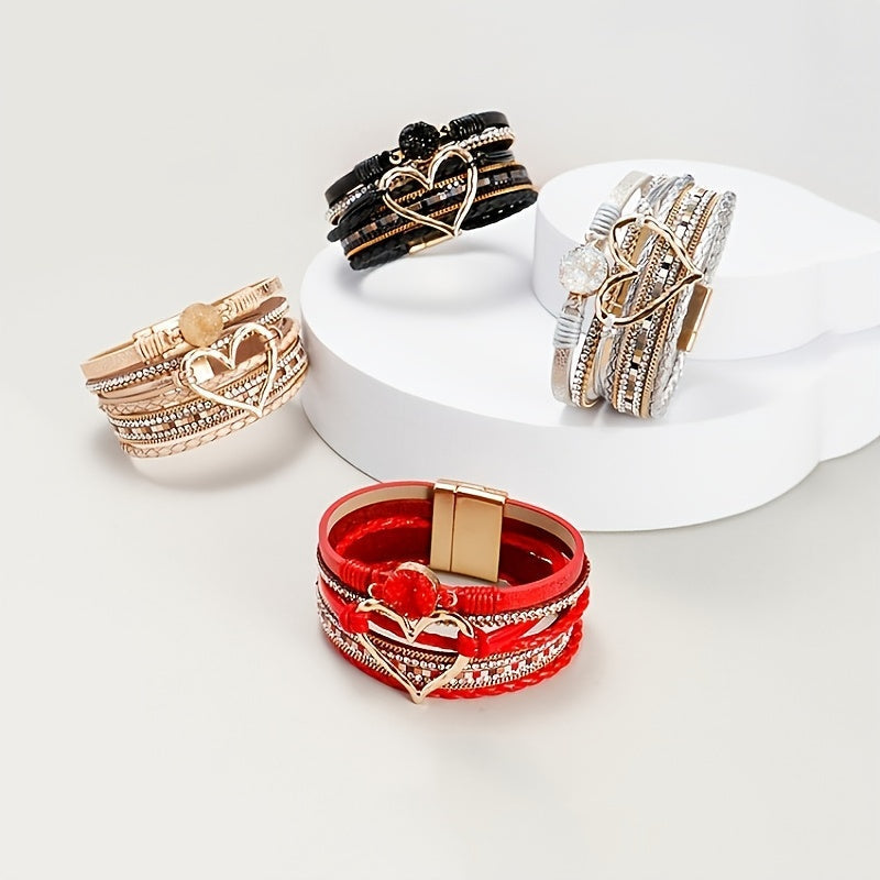 Bohemian Multi-Layer Leather Bracelet