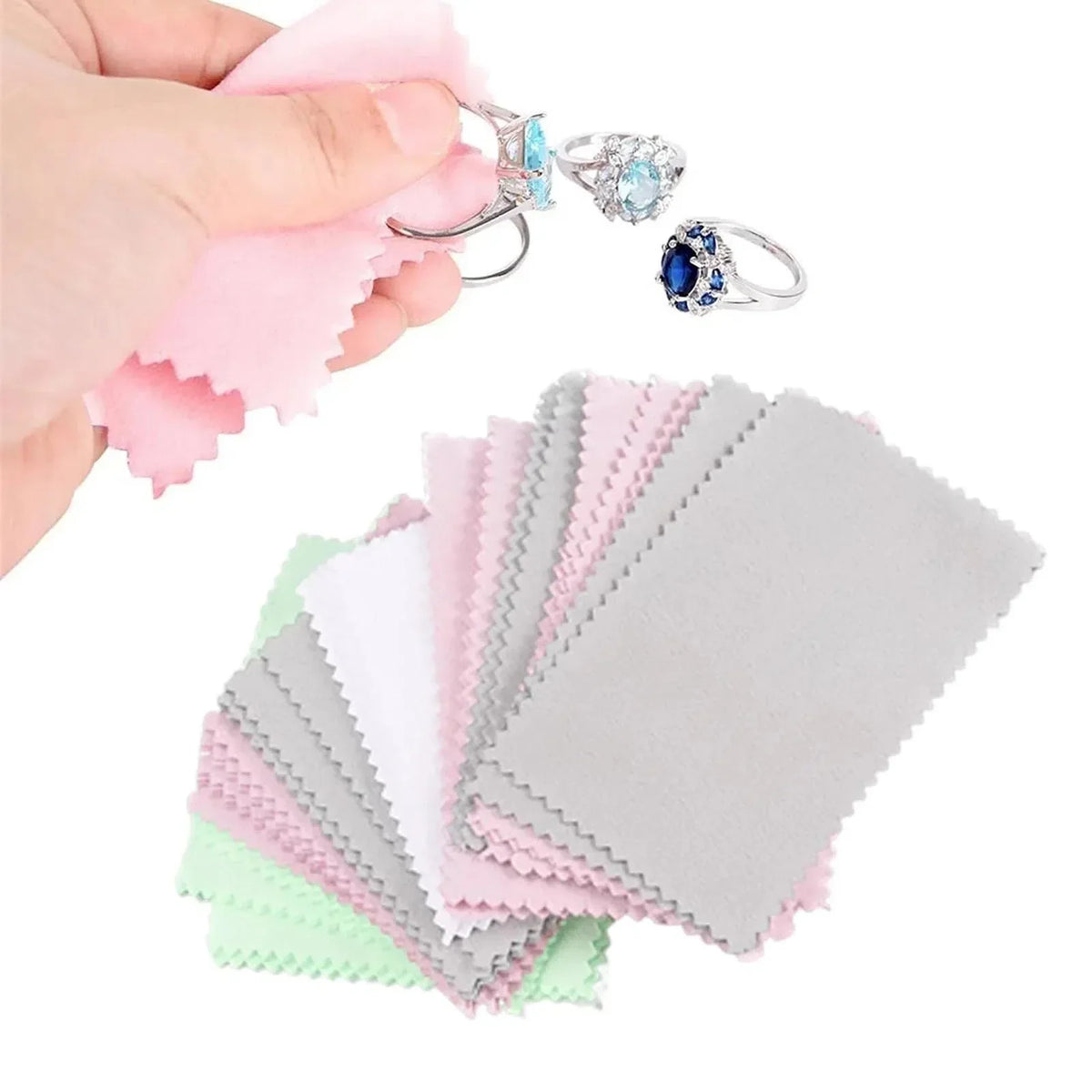 Claire's premium jewelry cleaning wipes